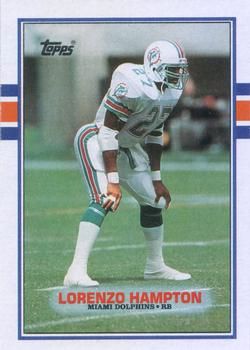 Lorenzo Hampton 1989 Topps #298 Sports Card