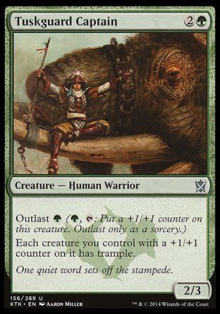 Tuskguard Captain (Khans of Tarkir) Trading Card