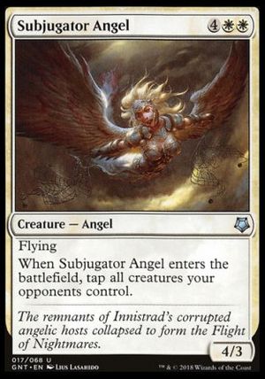 Subjugator Angel (Game Night)