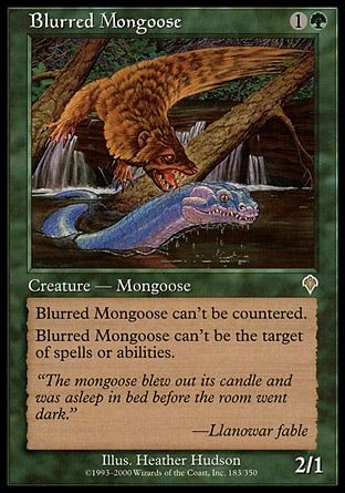 Blurred Mongoose (Invasion) Trading Card