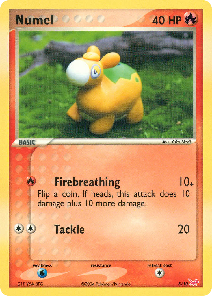 Numel (5/10) - EX Trainer Kit Latias Pokémon Card