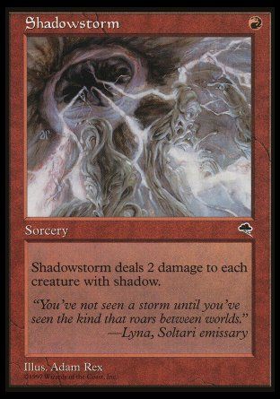 Shadowstorm (Tempest) Trading Card