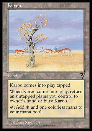 Karoo (Visions) Trading Card