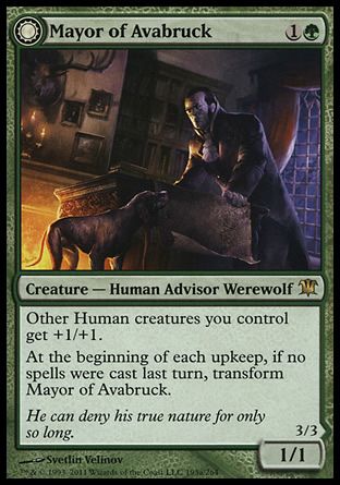 Mayor of Avabruck (Innistrad) Trading Card