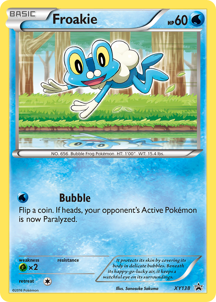 Froakie (XY138) - XY Black Star Promos Pokémon Card