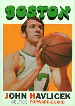 John Havlicek 1971 Topps #35 Sports Card