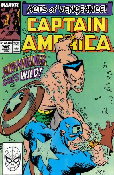 Captain America #365 Comic