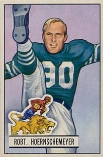 Bob Hoernschemeyer 1951 Bowman #63 Sports Card