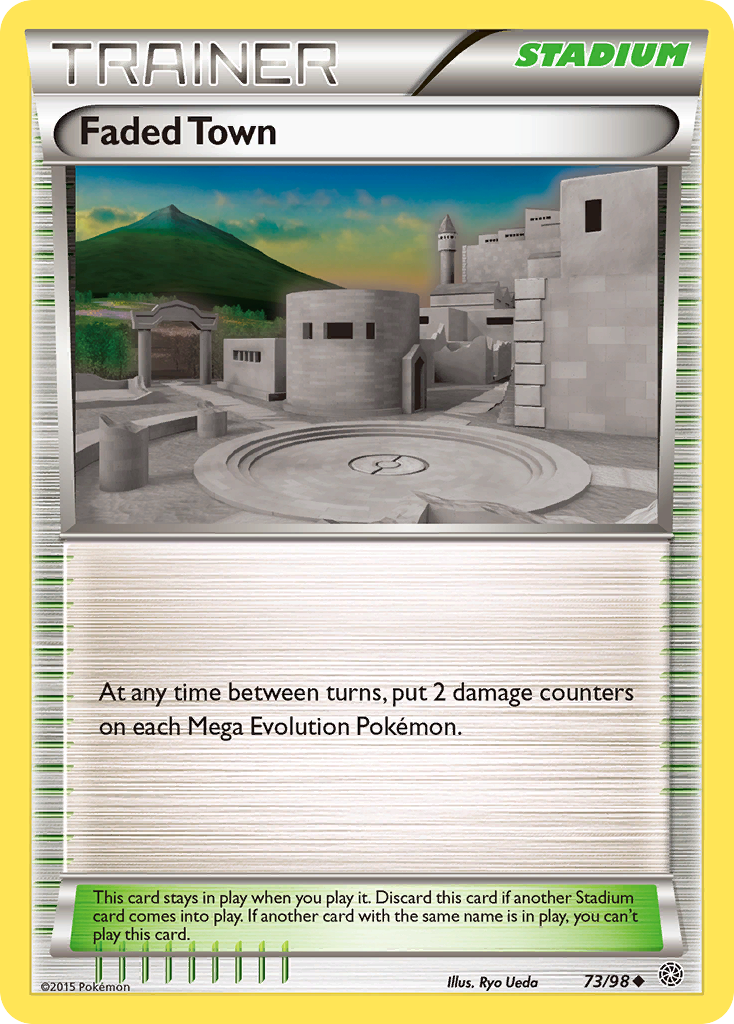 Faded Town (Trainer: Stadium) (73/98) - Ancient Origins Pokémon Card