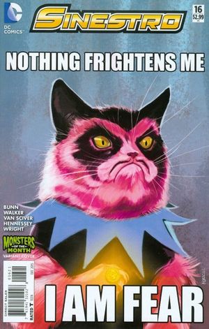 Sinestro #16 (Monsters Variant Cover)