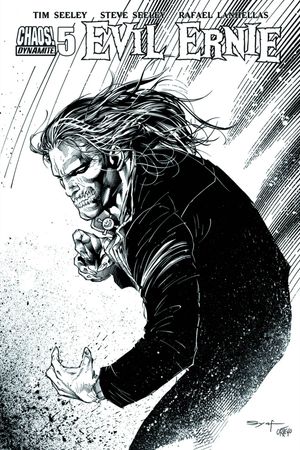 Evil Ernie #5 (15 Copy Syaf B&amp;w Cover)