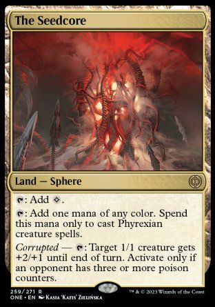 The Seedcore (Phyrexia: All Will Be One) Trading Card