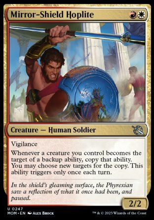 Mirror-Shield Hoplite (March of the Machine) Trading Card