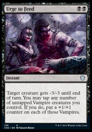 Urge to Feed (Innistrad Crimson Vow Commander Decks)