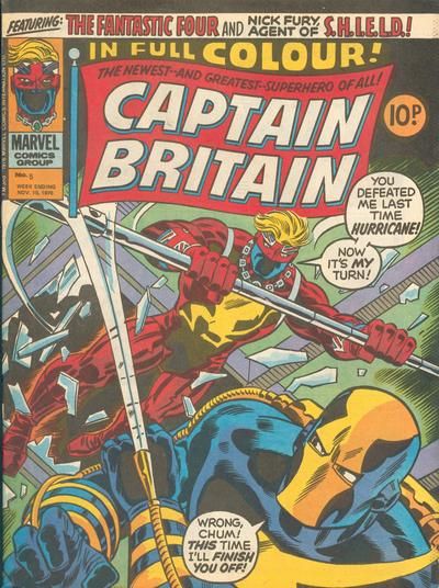 Captain Britain #5 Comic
