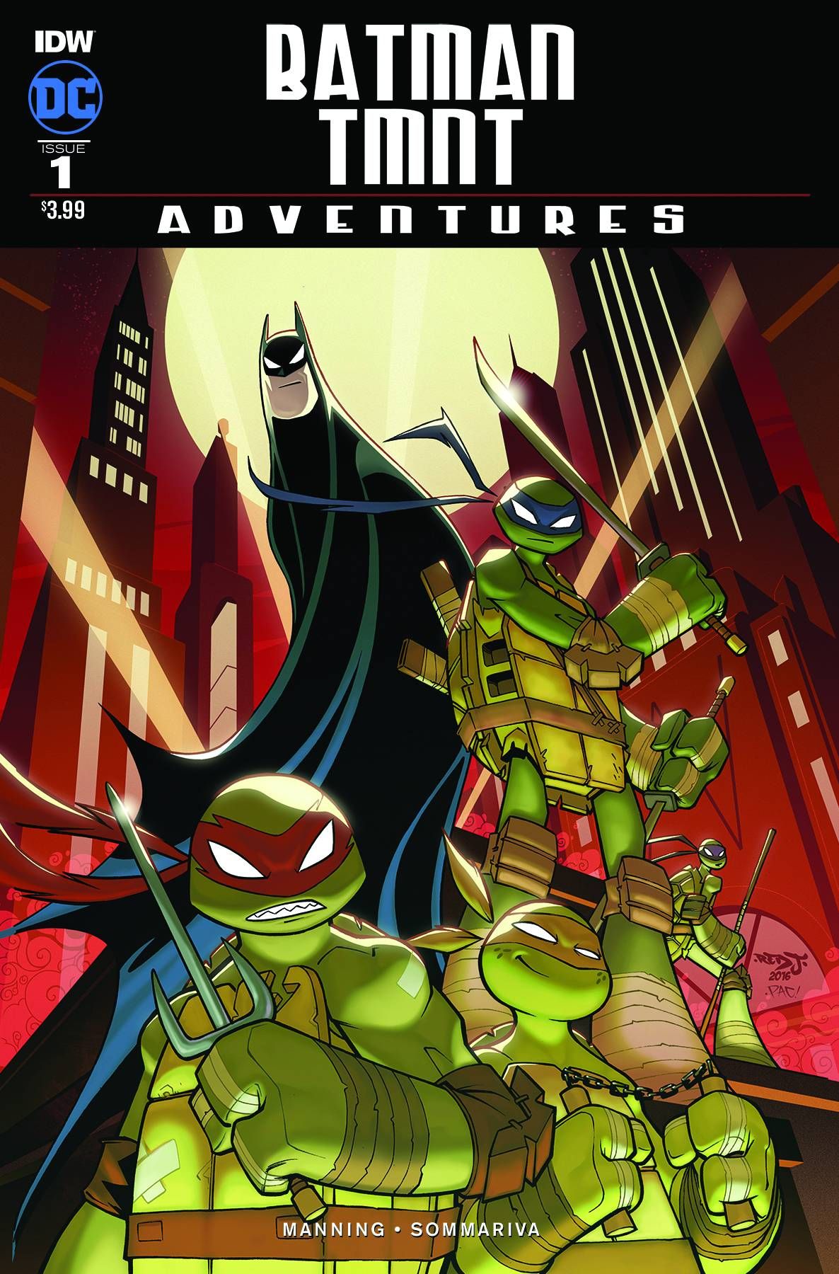 Batman/Teenage Mutant Ninja Turtles Adventures  #1 Comic