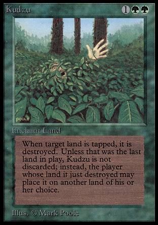 Kudzu (Alpha) Trading Card