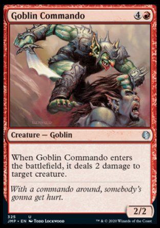 Goblin Commando (Jumpstart) Trading Card