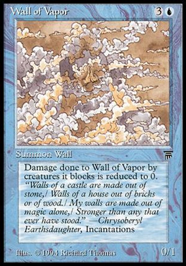 Wall of Vapor (Legends)