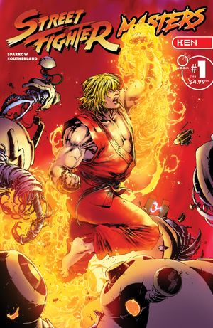 Street Fighter Masters Ken #1 (Cvr B Matthew Weldon Variant)