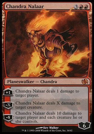 Chandra Nalaar (Jace vs. Chandra) Trading Card