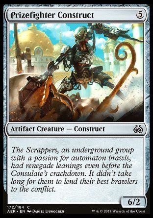 Prizefighter Construct (Aether Revolt) Trading Card