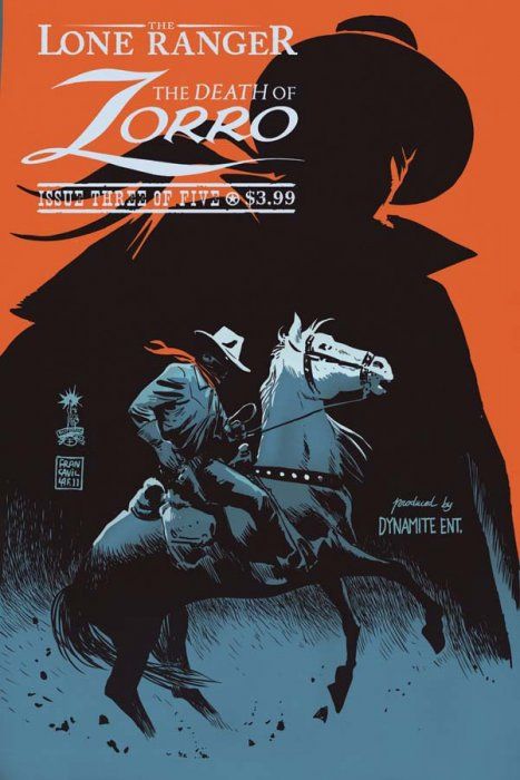 Lone Ranger and Zorro: Death of Zorro #3 Comic