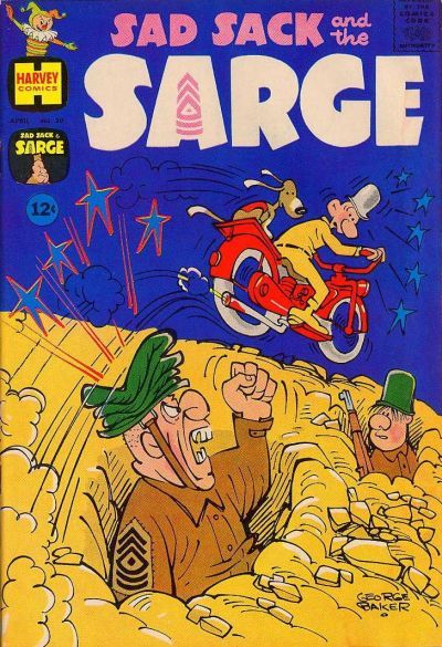 Sad Sack And The Sarge #30 Comic