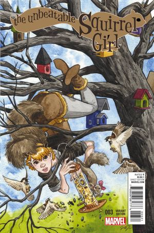 The Unbeatable Squirrel Girl #3 (Thompson Variant)
