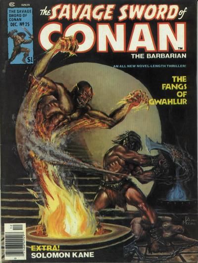 The Savage Sword of Conan #25 Comic