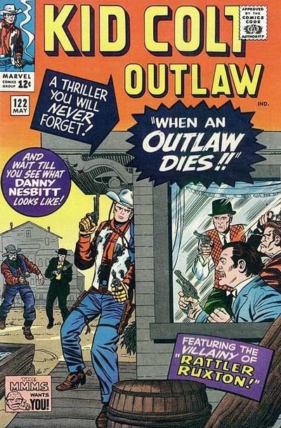 Kid Colt Outlaw #122 Comic