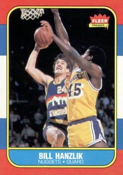 Bill Hanzlik 1986 Fleer #43 Sports Card