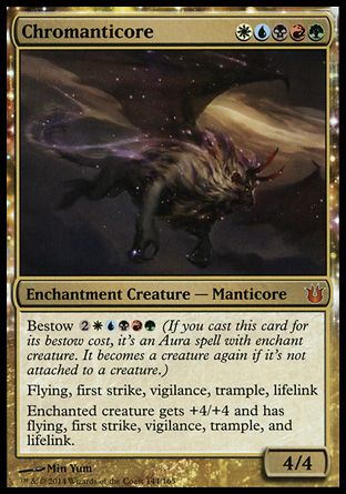 Chromanticore (Born of the Gods) Trading Card