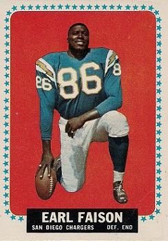 Earl Faison 1964 Topps #157 Sports Card