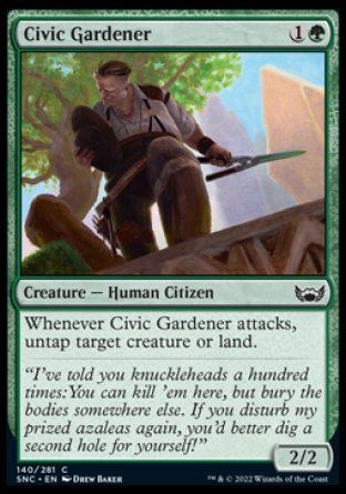 Civic Gardener (Streets of New Capenna) Trading Card