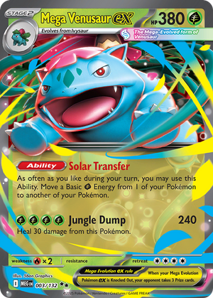 Mega Venusaur ex (3/132) - Mega Evolution