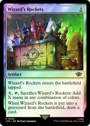 Wizard's Rockets (The Lord of the Rings - Foil)