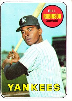 Bill Robinson 1969 Topps #313 Sports Card