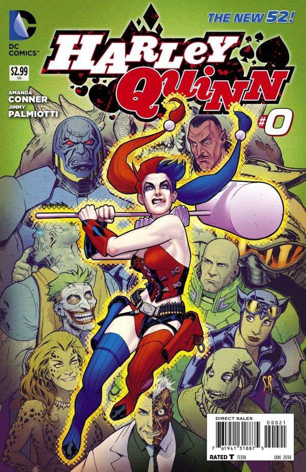 Harley Quinn #0 (Stephane Roux Cover)
