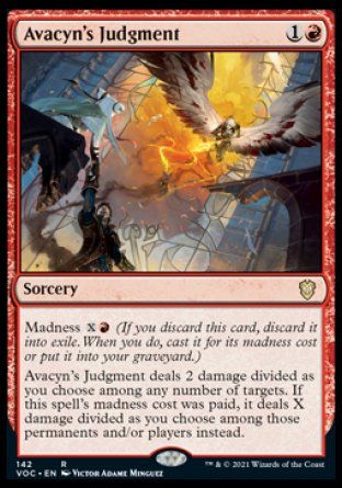 Avacyn's Judgment (Innistrad Crimson Vow Commander Decks) Trading Card