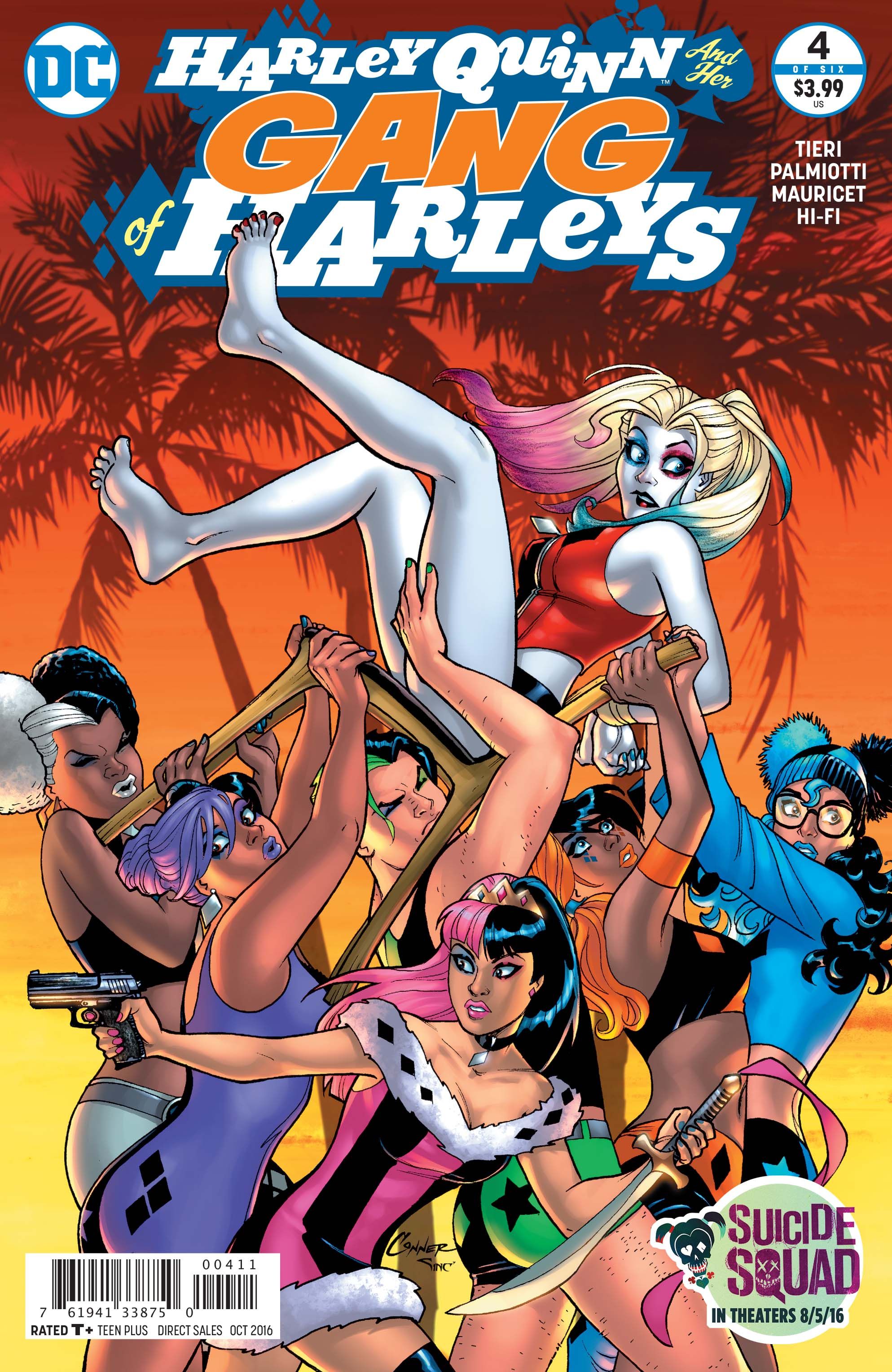 Harley Quinn And Her Gang Of Harleys #4 Comic