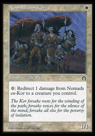 Nomads en-Kor (Stronghold) Trading Card