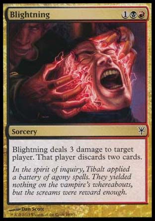 Blightning (Sorin vs. Tibalt) Trading Card