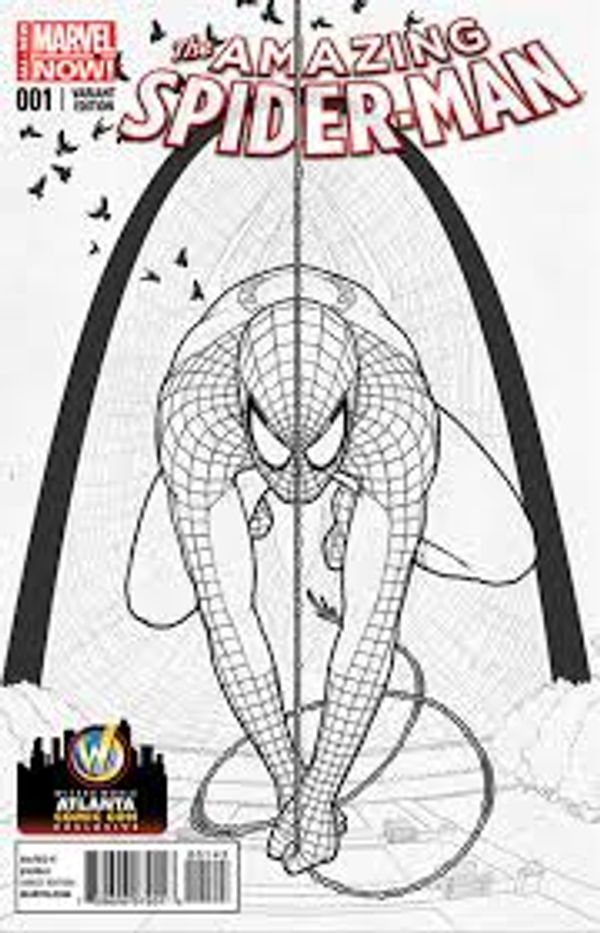 Amazing Spider-man #1 (John Tyler Christopher Wizard World Atlanta Sketch Variant Cover)