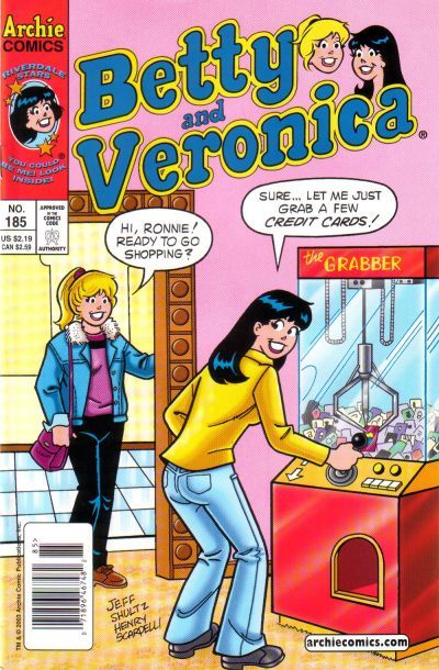 Betty and Veronica #185 Comic