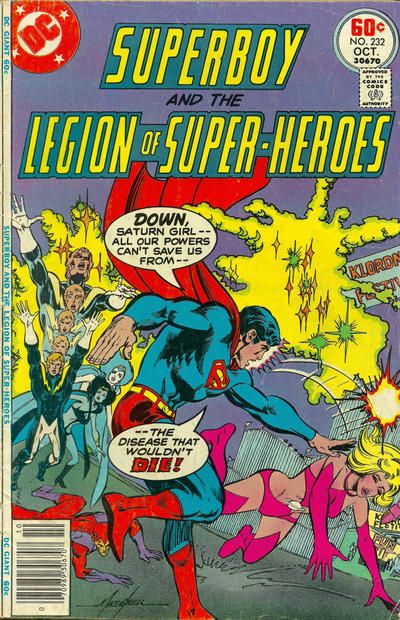 Superboy and the Legion of Super-Heroes #232 Comic