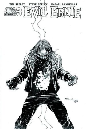 Evil Ernie #4 (15 Copy Syaf B&amp;w Cover)