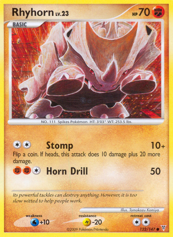 Rhyhorn (122/147) - Supreme Victors Pokémon Card