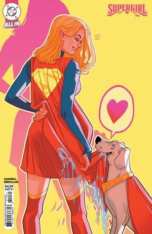 Supergirl #12 (Cvr F Marguerite Sauvage April Drools Card Stock Variant)