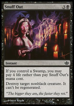 Snuff Out (Garruk vs. Liliana) Trading Card